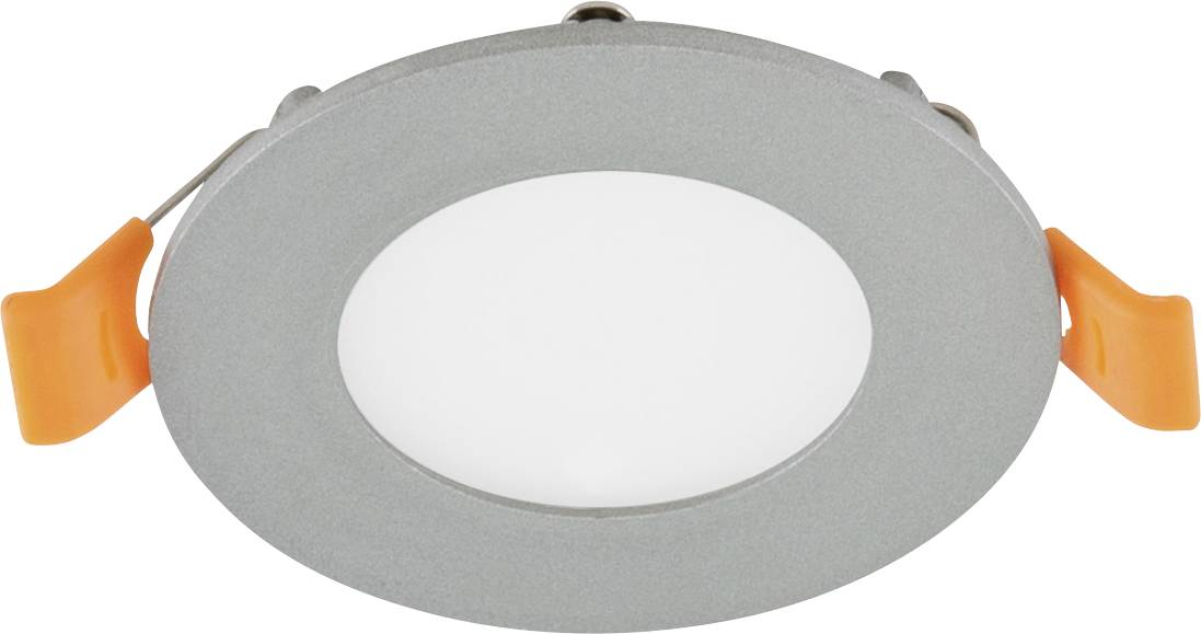 EVN LPR083502 LPR083502 LED-inbouwpaneel 5 W Warmwit Zilver