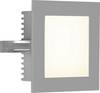 EVN P21802S P21802S LED-wandinbouwlamp LED LED vast ingebouwd 2.2 W Zilver