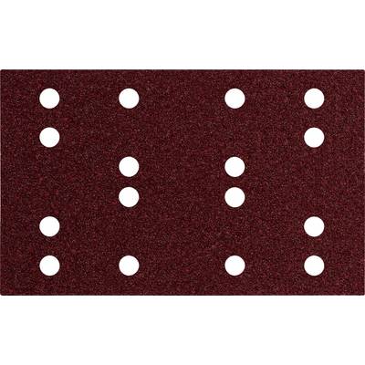 Braille-achtig patroon van witte stippen gerangschikt in zes verticale kolommen op een donkerrode achtergrond.