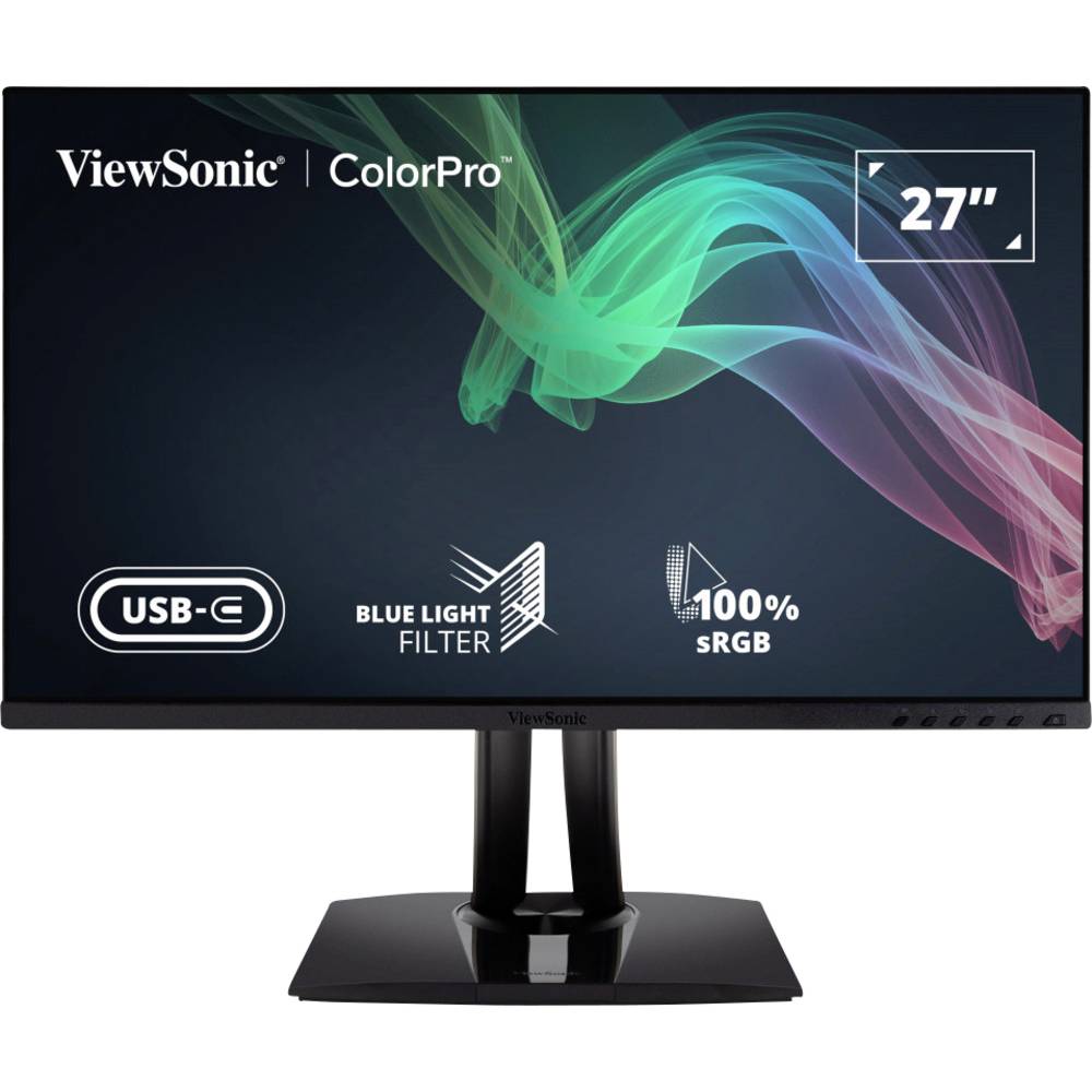 Viewsonic VP2756-2K LED-monitor 68.6 cm (27 inch) Energielabel E (A - G) 2560 x 1440 Pixel QHD 5 ms HDMI, USB, USB-A, USB-C®, DisplayPort AH-IPS LED