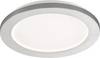 Fischer & Honsel Gotland 20996 Plafondlamp voor badkamer 10 W Warmwit Nikkel