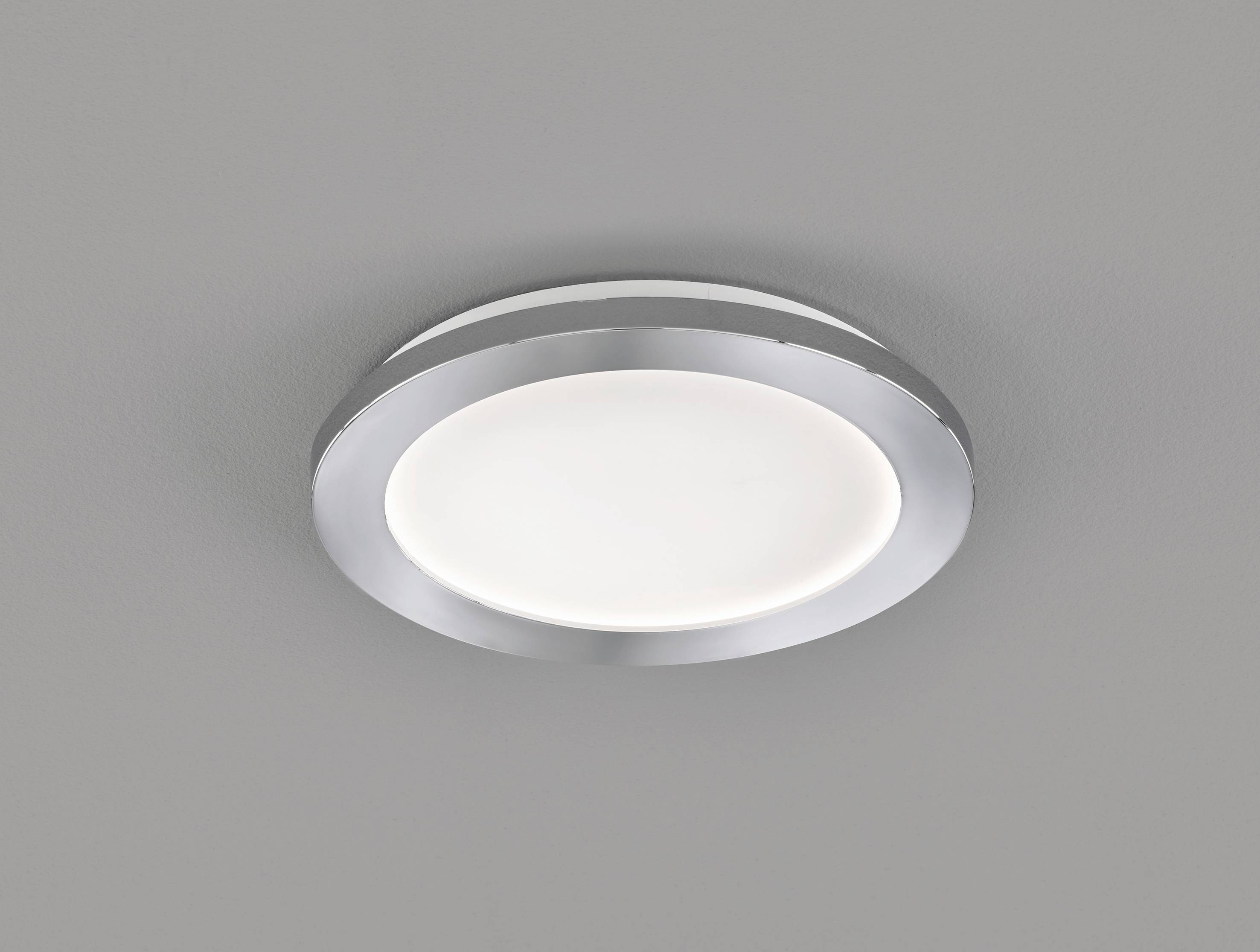 Fischer & Honsel Gotland 20997 Plafondlamp voor badkamer 10 W Warmwit Chroom