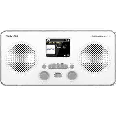 TechniSat TECHNIRADIO 6 S IR Internetradio Internet, DAB+, VHF (FM) Bluetooth, DAB+, Internetradio, FM, WiFi Wekfunctie 