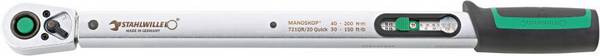 Stahlwille 721QR/20 QUICK 50204120 Momentsleutel Kalibratie (ISO)   40 - 200 Nm
