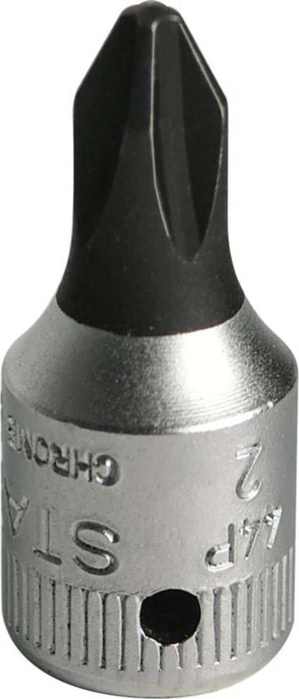 Stahlwille 44 P 2 SCHRAUBENDREHEREINSATZ 1/4 ZOLL 01290002 1/4" (6,3 mm) Schroevendraaierdop PH 2 1/4" (6,3 mm)