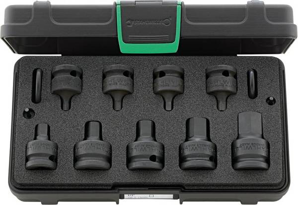 Stahlwille 54IMP/9 KN 96231501 Dopsleutelset Metrisch 1/2" (12,5 mm) 13-delig