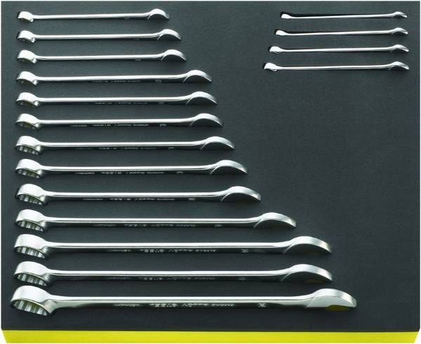 Stahlwille 96830164 TCS 13/17,6-24MM Ring-steeksleutelset  Sleutelbreedte (metrisch) 8 - 19 mm
