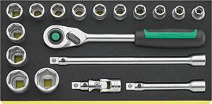 Conrad Stahlwille TCS 1/2 ZOLL 52/14/4 QR 96830352 Dopsleutelset aanbieding