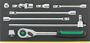 Conrad Stahlwille TCS 1/2 ZOLL-512/9 QR 96830363 Dopsleutelset aanbieding