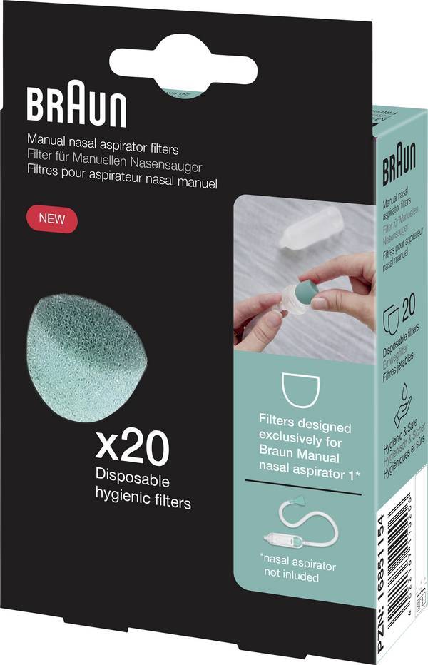 Braun Reservefilter voor neusreiniger BNF020EU BNF020EU