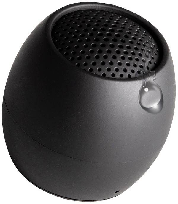 Boompods Zero Bluetooth luidspreker Handsfree-functie, Stootvast, Waterafstotend Zwart