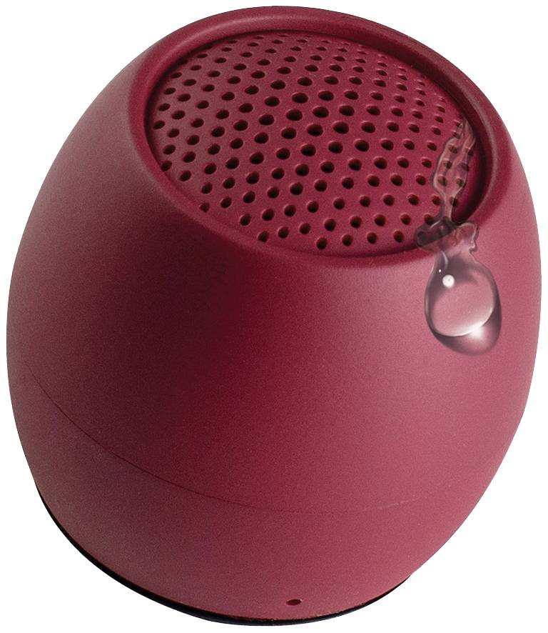 Boompods Zero Bluetooth luidspreker Handsfree-functie, Stootvast, Waterafstotend Bourgondisch-0