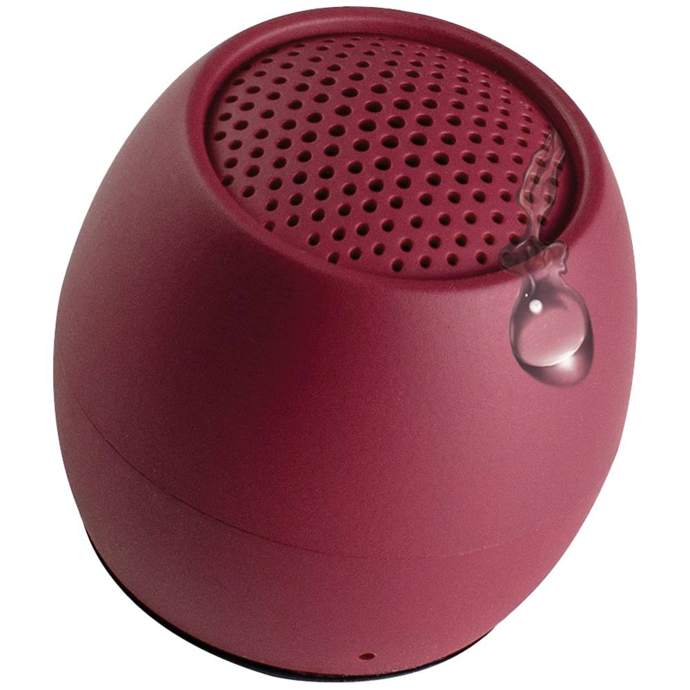 Boompods Zero Bluetooth luidspreker Handsfree-functie, Stootvast, Waterafstotend Bourgondisch