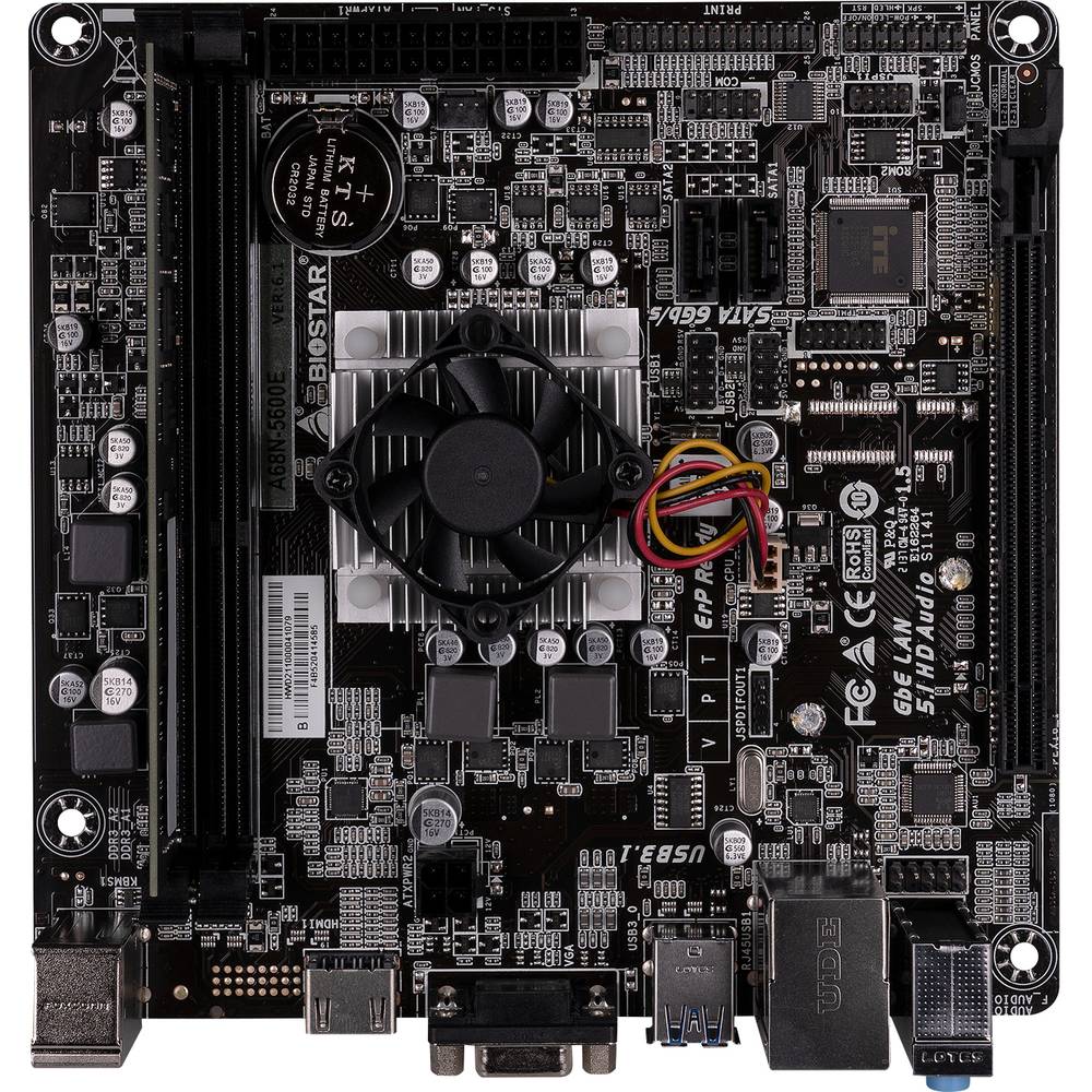 Renkforce PC tuning kit AMD A4 Pro A4-3350B (4 x 2 GHz) 8 GB AMD Radeon Graphics R4 Mini-ITX