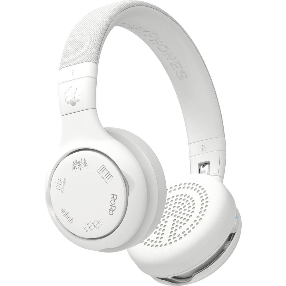 onanoff StoryPhones On Ear koptelefoon Kinderen Bluetooth, Kabel, WiFi Wit Vouwbaar, Headset, Volumeregeling