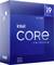 Intel Core i9 processor verpakking, 12e generatie, blauw ontwerp. Opschrift: 'Unlocked', 'Discrete Graphics Required'.