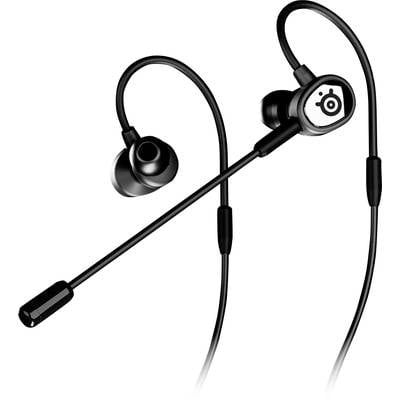 Steelseries Tusq In Ear headset Kabel Gamen Stereo Zwart  