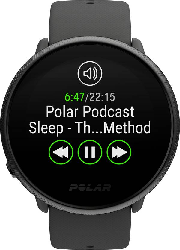 Polar IGNITE 2 Sporthorloge met geïntegreerde sensor S/L Zwart
