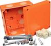 KOPOS Aftakdoos (l x b x h) 126 x 126 x 77 mm Oranje 1 stuk(s)