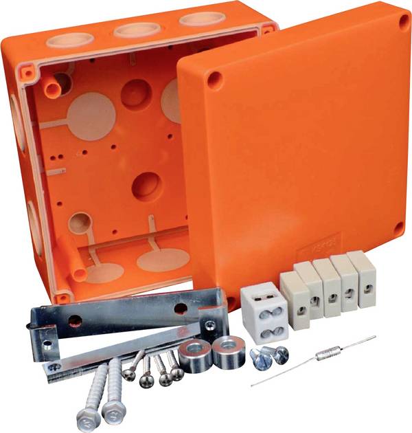 KOPOS  Aftakdoos (l x b x h) 126 x 126 x 77 mm Oranje  1 stuk(s)