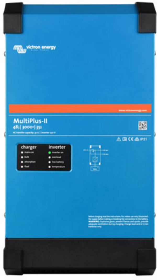 Victron Energy MultiPlus-II 24/3000/70-32 Converter 3000 W 24 V/DC - 230 V/AC