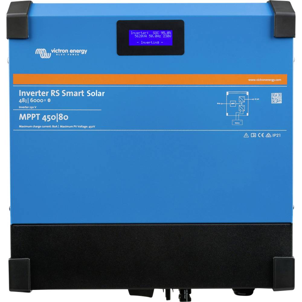 Victron Energy Omvormer RS Smart Solar 6000 W 48 V/DC - 230 V/AC