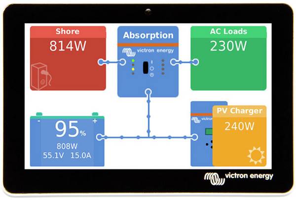Victron Energy BPP900455050 GX Touch 50 Zonne-energie systeembewaking