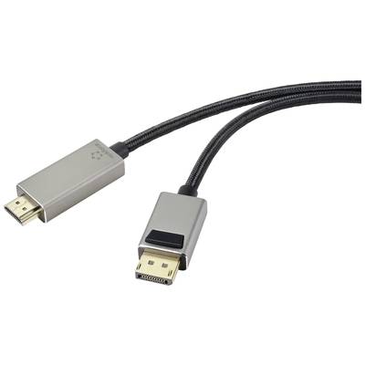 Een HDMI-naar-DisplayPort-kabel wordt gebruikt om HDMI-bronnen te verbinden met apparaten die DisplayPort ondersteunen, zoals monitoren of projectoren.
