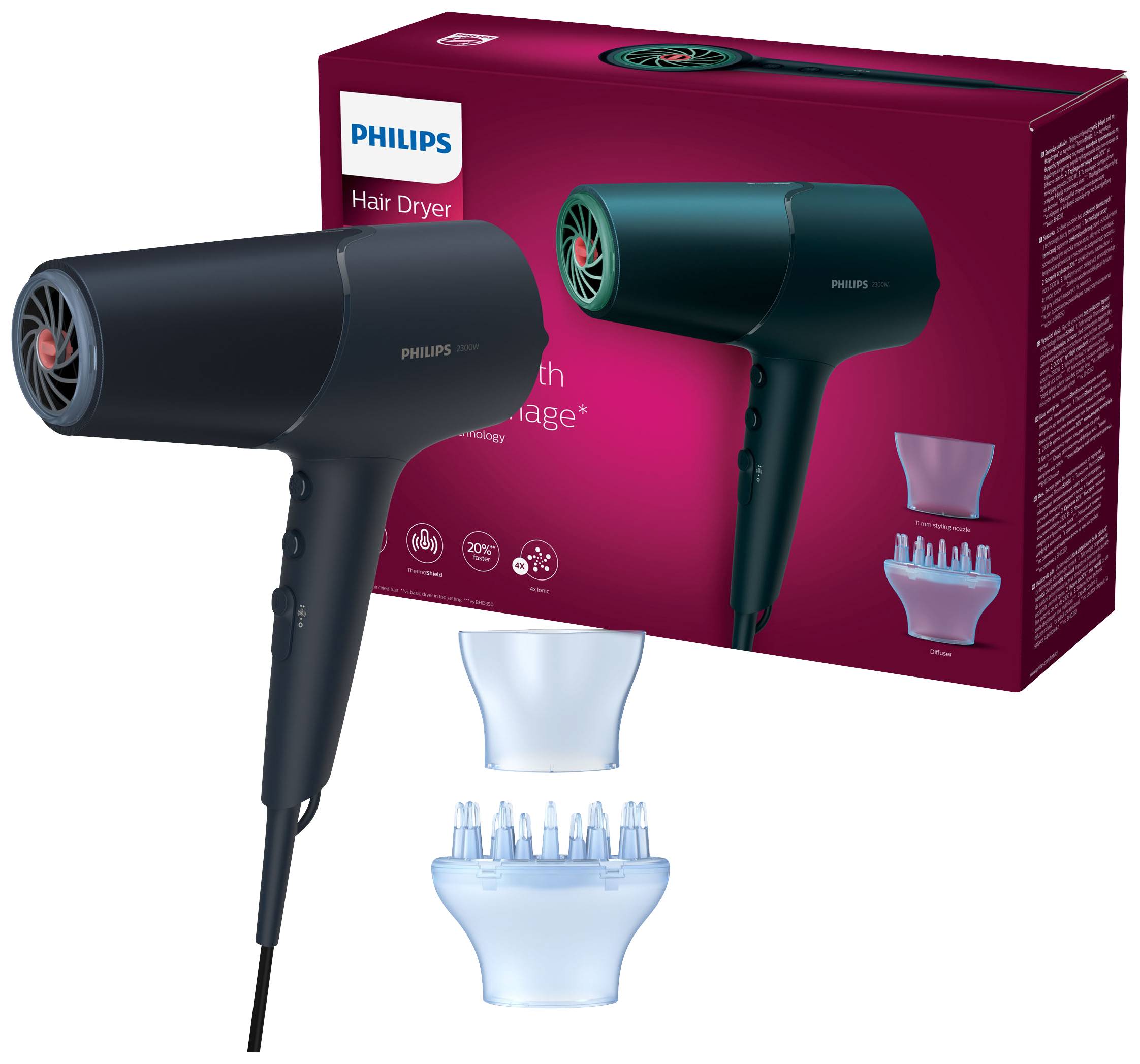 Philips 5000 serie Haardroger 2300 W Marine BHD512/00-0
