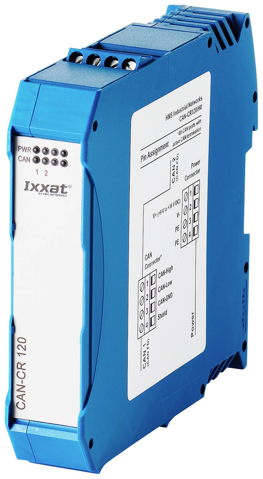 Ixxat 1.01.0210.20010 CAN-CR120/HV CAN/CAN-FD repeater 1 stuk(s)