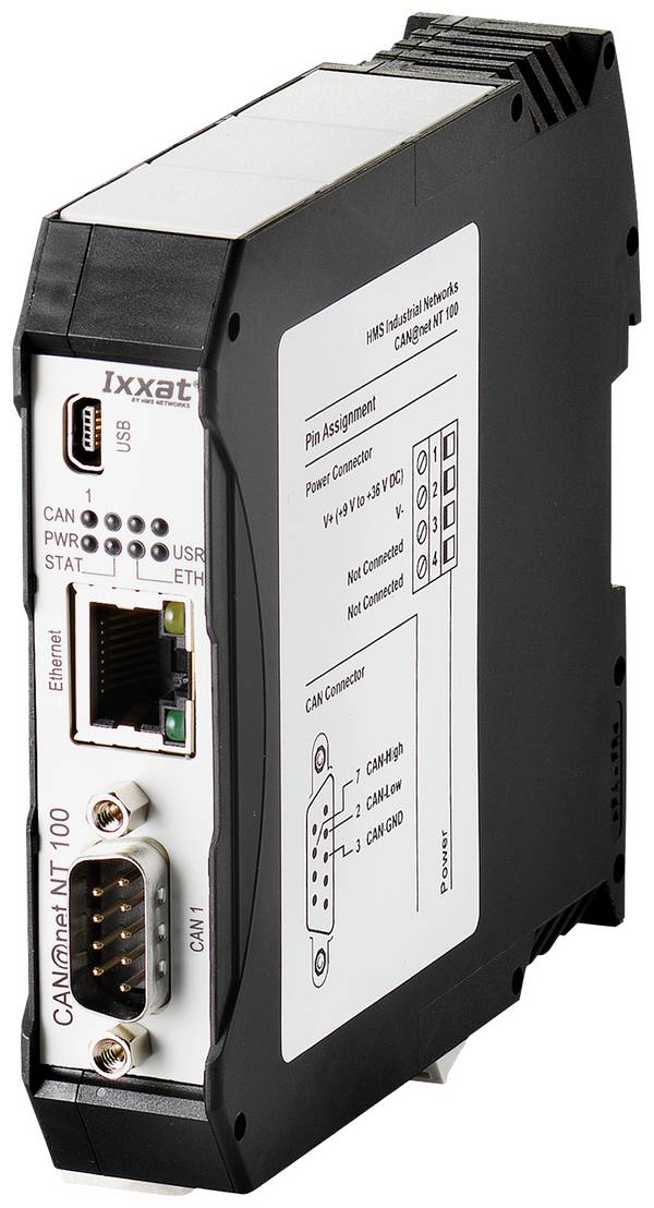 Ixxat 1.01.0332.10000 CAN@net NT 100 CAN omzetter     24 V/DC 1 stuk(s)