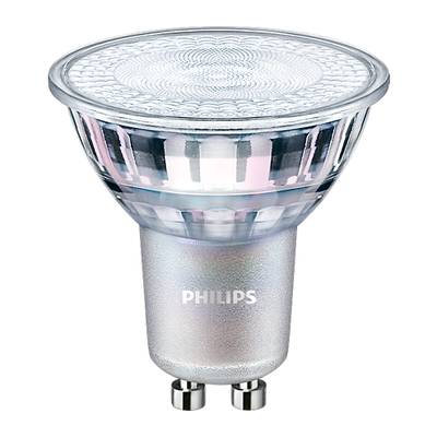 Philips Lighting 30811400 LED-lamp Energielabel F (A - G) GU10  3.7 W = 35 W Warmwit (Ø x l) 50 mm x 54 mm  1 stuk(s)