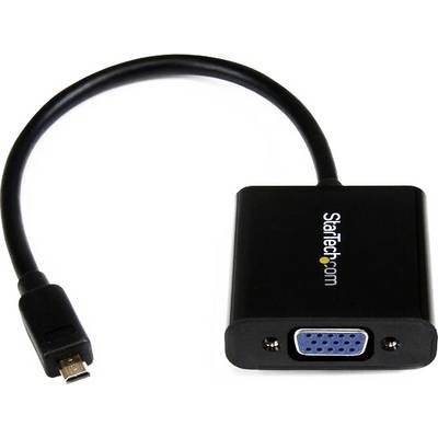 StarTech.com Micro HDMI® naar VGA Adapter Converter voor Smartphones / Ultrabook / Tablet - 1920x1200 - Zwart-0