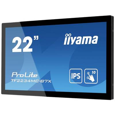 22" iiyama Touchscreen-monitor met IPS-paneel, model ProLite TF2234MC-B7X.