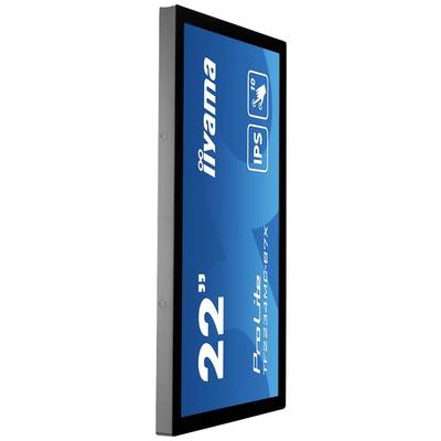 Afbeelding van een Iiyama ProLite TF2234MC-B7X monitor, 22 inch, met IPS-technologie en touchscreen-functie.