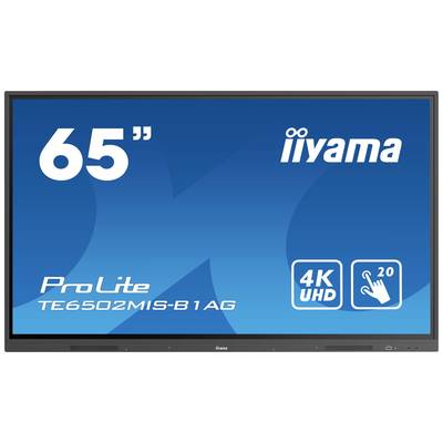Iiyama ProLite TE6502MIS-B1AG Large Format display  165.1 cm (65 inch) 3840 x 2160 Pixel  Android, Intern geheugen, Geïn