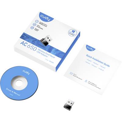 CUDY WU650 AC650 Wi-Fi Mini USB Adapter-3