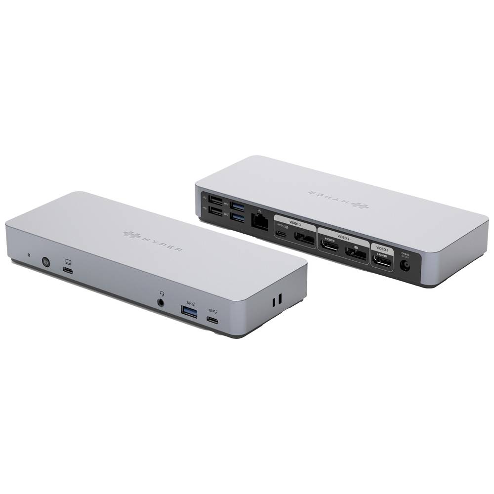 HYPER HD-GD1000 USB-C dockingstation Geschikt voor merk: Apple USB-C® Power Delivery