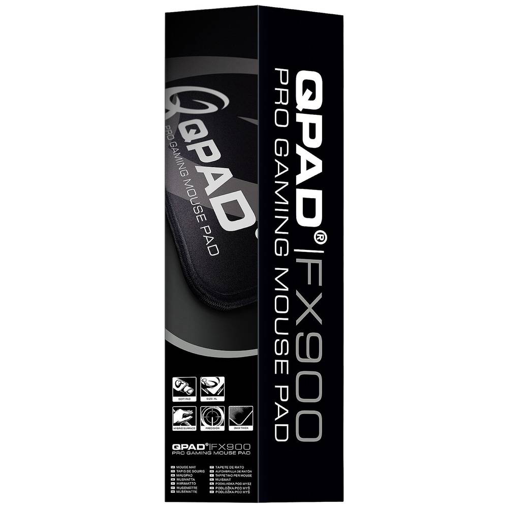 QPAD FX900 Gaming muismat (b x h x d) 900 x 3 x 420 mm