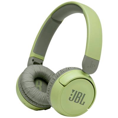 JBL JR 310 BT On Ear koptelefoon  Kinderen Bluetooth  Groen  Vouwbaar, Volumebegrenzing, Volumeregeling