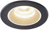 SLV 1005506 NUMINOS XS LED-inbouwlamp LED vast ingebouwd Zwart