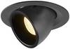 SLV 1005942 NUMINOS GIMBLE M LED-inbouwlamp LED vast ingebouwd Zwart