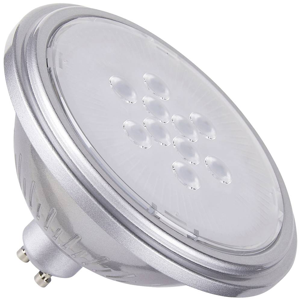 SLV 1005291 LED-lamp Energielabel F (A - G) GU10 Reflector 7.3000000000000 W Warmwit (Ø x l) 111 mm x 71 mm 1 stuk(s)