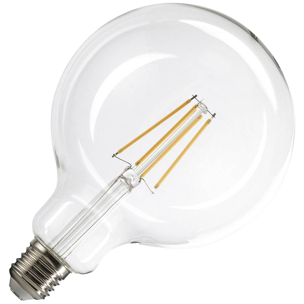 SLV 1005310 LED-lamp Energielabel E (A - G) E27 Peer Warmwit (Ø x l) 125 mm x 178 mm 1 stuk(s)