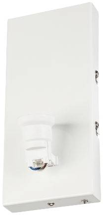 Väggbelysning E27 40 W SLV FENDA 1001272 Vit