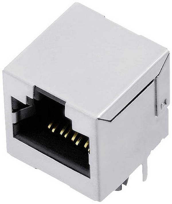 encitech RJJS-88-142-E7H-020 RJ-inbouwbus 3257-0007-02 Bus, inbouw horizontaal   Aantal polen (sensoren) 8P8C  1 stuk(s)