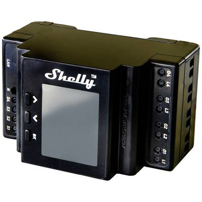 Shelly 4Pro PM Shelly DIN-railrelais  Bluetooth, WiFi