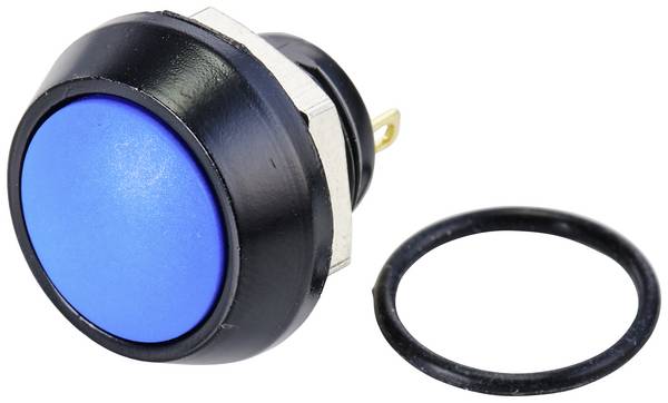 TRU COMPONENTS TC-10091008 GQ12B-10/J/B/A Druktoets 48 V/DC 2 A 1x uit/(aan) Moment IP65 1 stuk(s)