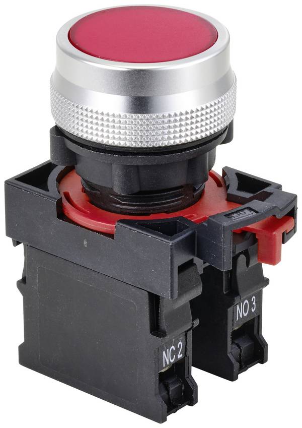 TRU COMPONENTS TC-10091016 Drukschakelaar 250 V/AC 5 A 1x aan/(aan) Moment IP40 1 stuk(s)