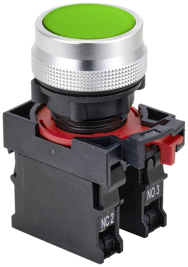 TRU COMPONENTS TC-10091032 Drukschakelaar 250 V/AC 5 A 1x aan/aan Continu IP40 1 stuk(s)